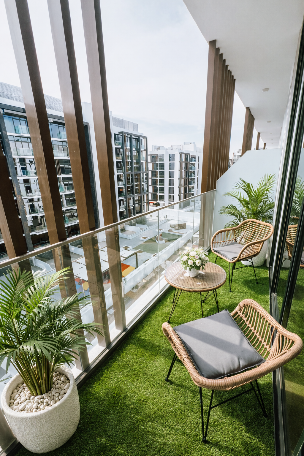 Celestis Apartment - Balcony